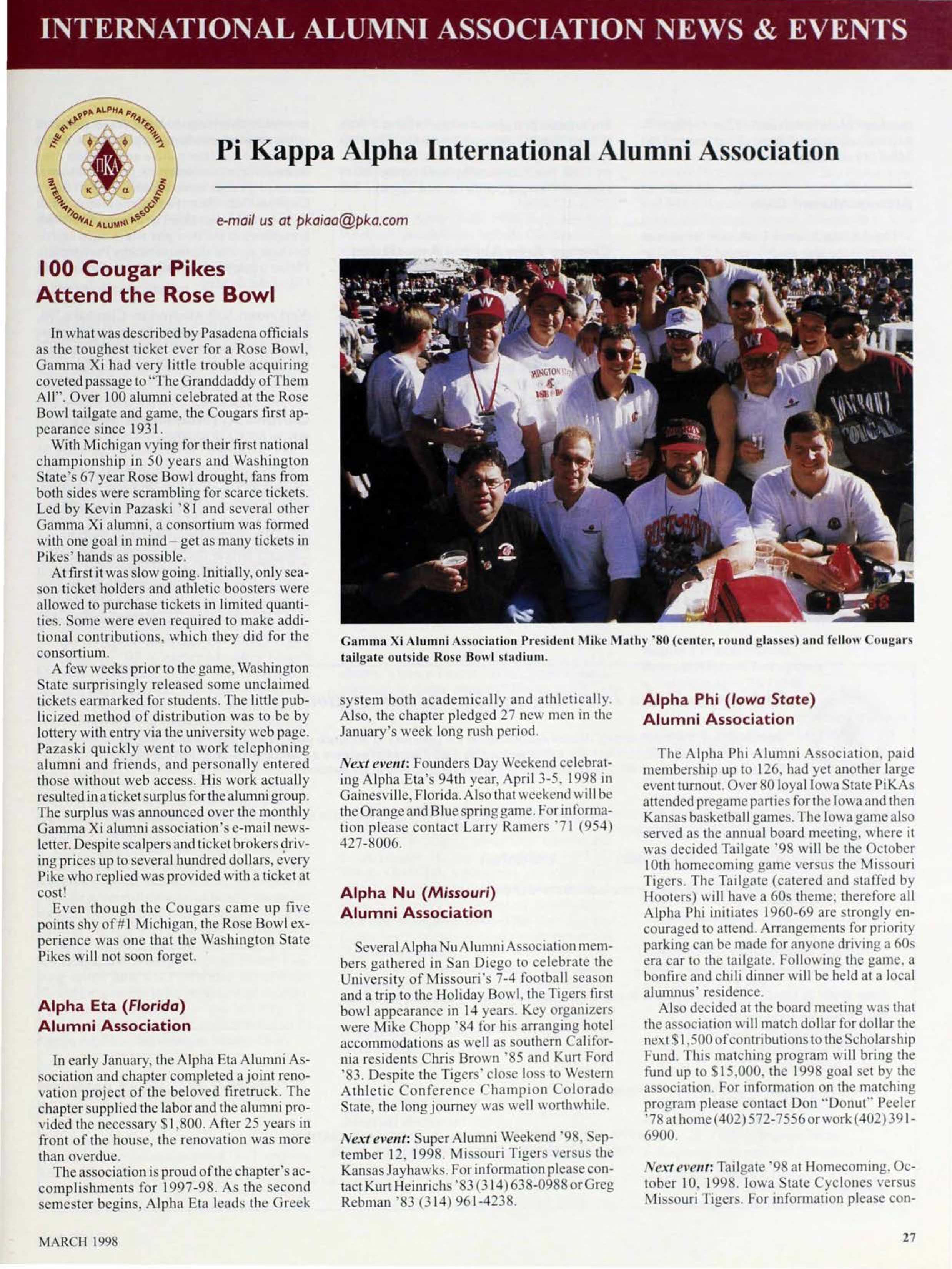 Pi Kappa Alpha International Alumni Association